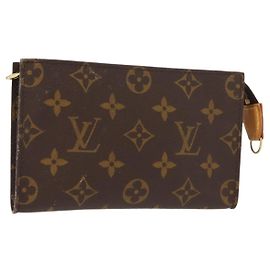 LOUIS VUITTON Monogram Bucket PM Accessory Pouch LV Auth 150301 Monogram
