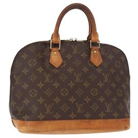 LOUIS VUITTON Bolsa de Mão Monogram Alma M51130 LV Auth BA9326 Monograma