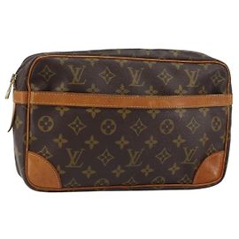 LOUIS VUITTON Clutch Compiegne 28 M51845 LV Auth 159387 Monogramm