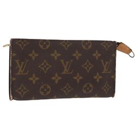 LOUIS VUITTON Monogram Bucket GM Accessory Pouch LV Auth 158034 Monogram