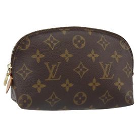 LOUIS VUITTON Pochette Cosmétique Monogram PM Pouch M43998 LV Auth BA9445 Monogramme