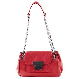 Sac à rabat mini accordéon Chanel en cuir caviar rouge Rouge Autre