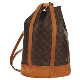 Louis Vuitton Randonnee Backpack Monogram Canvas GM Brown
