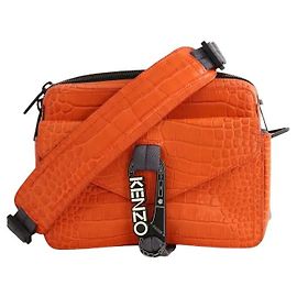 Kenzo Sac en cuir orange Orange