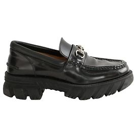 Gucci Mocassini in pelle nera Nero