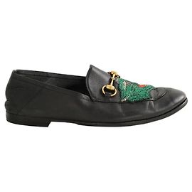 Gucci Mocassini in pelle nera Nero
