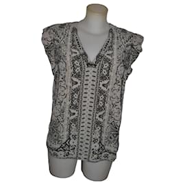 Etro silk patterned top Multiple colors
