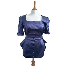 Thierry Mugler Jacken Blau