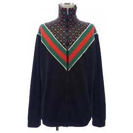 Blouson Gucci 575734-XJBA5 Nero Rosso Verde