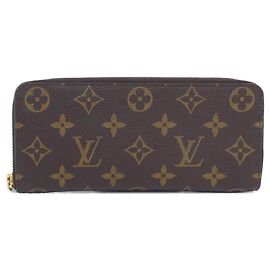 Portafoglio Lungo Monogram Louis Vuitton Marrone Altro