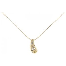 Autre Marque Collier en diamant Au750 Doré