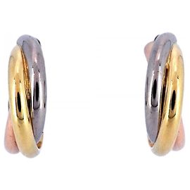 Orecchini Trinity Cartier in oro 18K Altro