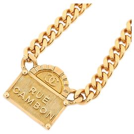Collana Chanel Rue Cambon B22A AB8651 D'oro