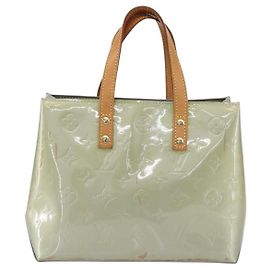 Borsa Reade Monogram Vernis PM Louis Vuitton Marrone