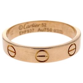 Anillo de boda Cartier Love en oro rosa de 18K Rosa