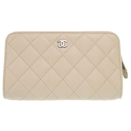 Chanel Matelassé Lammfell Tasche Roh