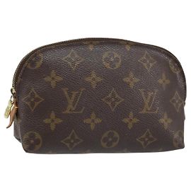 LOUIS VUITTON Pochette Cosmetica Monogram PM Pouch M43998 LV Auth 161470 Monogramma