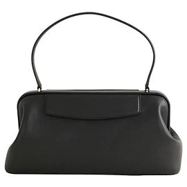 Carven Borsa a spalla in pelle nera Nero