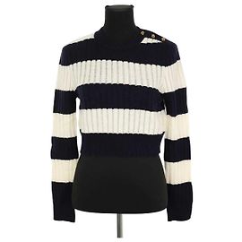 Max Mara Suéter de lã azul-marinho Azul marinho