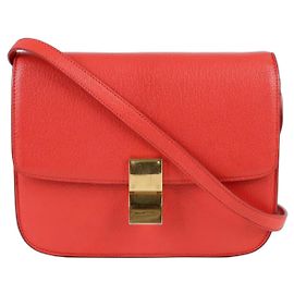 Céline Borsa a spalla classica media Rosso