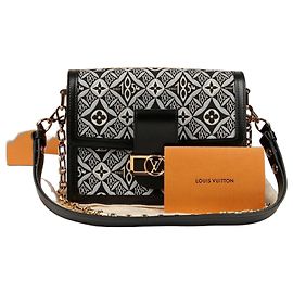 Louis Vuitton Borsa a Spalla Dauphine MM Nero