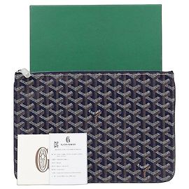Goyard Clutch Sena MM Blu