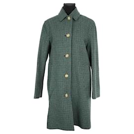 Lacoste Green wool coat Green