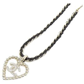 Collana Nera e Oro Chanel ABF453 Nero D'oro