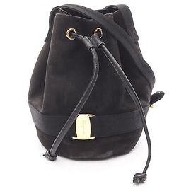 Borsa a Spalla Vara di Salvatore Ferragamo Nero