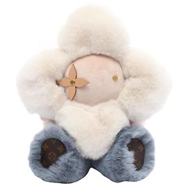 Louis Vuitton Doudou Vivienne Plush Leather Accessory Multiple colors Cream