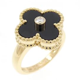 Van Cleef & Arpels Vintage Alhambra Ring Golden