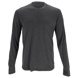 Tom Ford Langarm-T-Shirt aus grauem Lyocell Grau