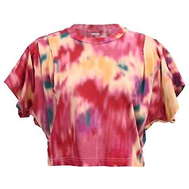 Isabel Marant Etoile Camiseta Tie-Dye Zilia em Algodão Multicolorido da Isabel Marant Étoile Multicor