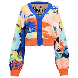 Stella Mc Cartney Multicolor Woll-Cardigan Stella McCartney x The Beatles Get Back Mehrfarben
