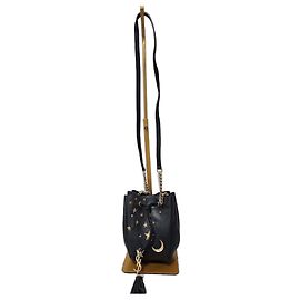 Borsa a secchiello piccola Bourse decorata Yves Saint Laurent nera Nero
