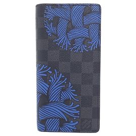 Portafoglio Brazza Damier Graphite Louis Vuitton Altro Grigio