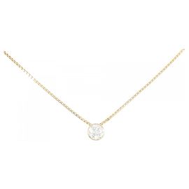 Autre Marque Collier en diamant Au750 Doré