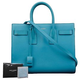 Saint Laurent Piccola borsa a spalla Blu