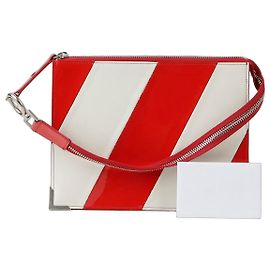 Maison Martin Margiela Clutch com alça de ombro Branco