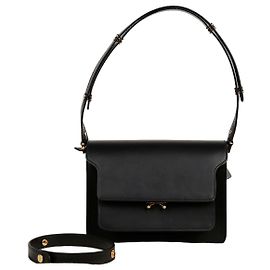 Marni Bolsa de ombro e crossbody média Trunk Preto
