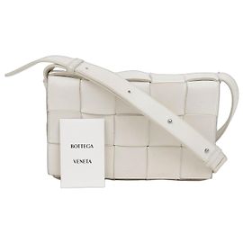 Bottega Veneta Borsa a tracolla Cassette Bianco