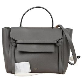 Céline Bolsa mini tote com alça Marrom