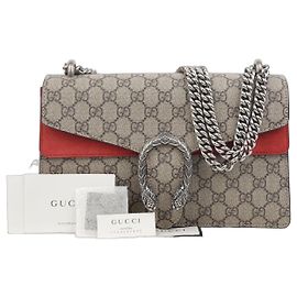 Gucci Dionysus Small Chain Shoulder Bag Red