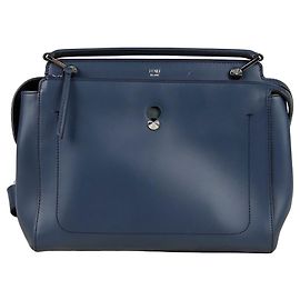 Fendi Borsa a spalla media Blu