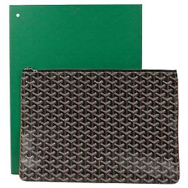 Goyard Sena GM Clutch Brown