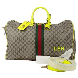 Gucci Gran Bolsa de Viaje Ophidia Blanco