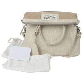Maison Martin Margiela Mini Schultertasche Weiß