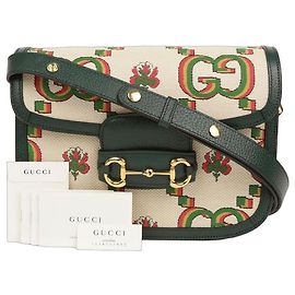 Gucci Bolsa de Ombro e Transversal Horsebit Small Branco