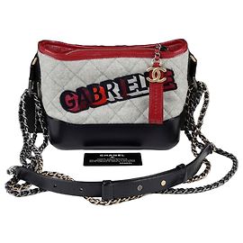 Chanel Borsa a spalla e crossbody Gabrielle Small Chain Marrone