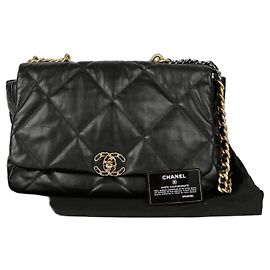 Chanel Maxi borsa a tracolla Nero